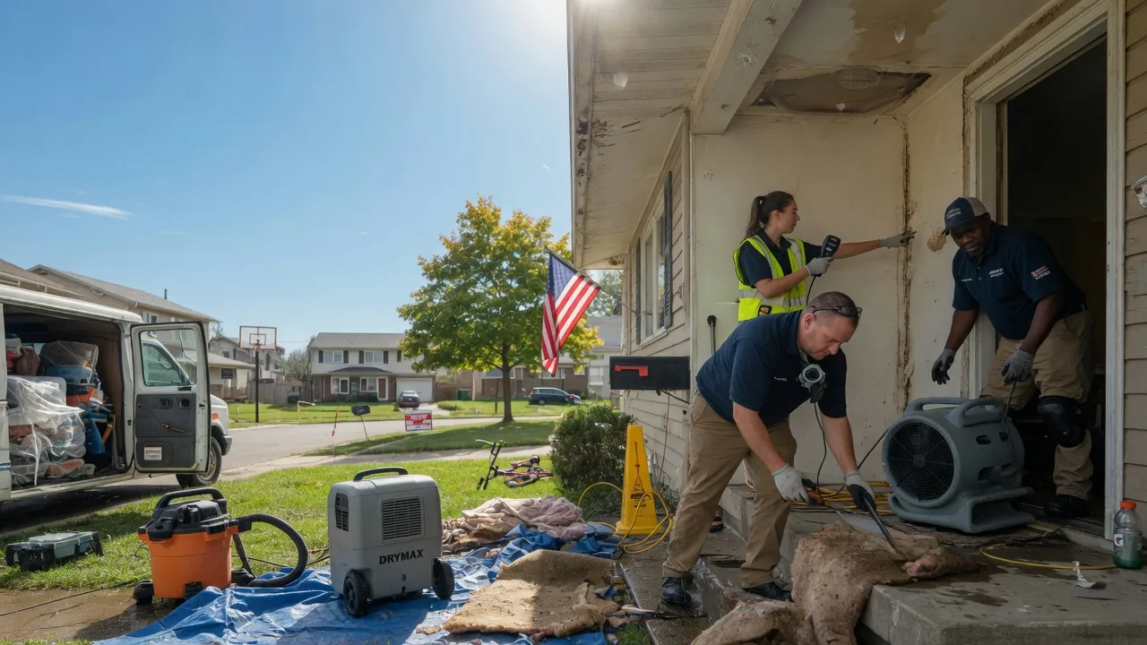 Water Damage Restoration in Nicholasville, KY near me
